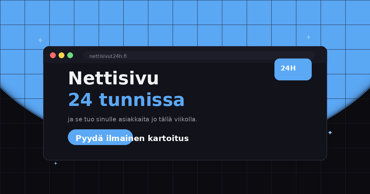 Esimerkki nettisivusta